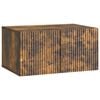 vidaXL Gabinete de TV de Parede 59,5 x 41 x 30 cm Carvalho Fumado