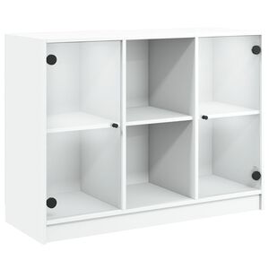 vidaXL Aparador 102x37x75,5 cm derivados de madeira branco