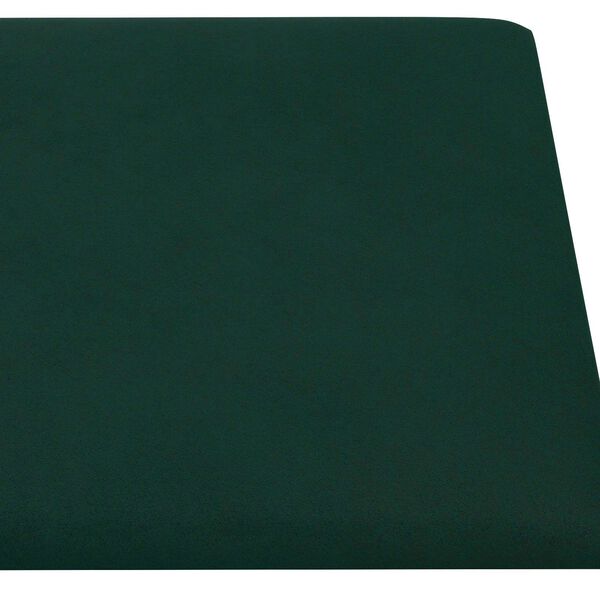 vidaXL Cabeceira de Parede 12 pcs Verde Escuro 30 x 30 cm Veludo