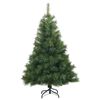vidaXL &Aacute;rvore de Natal Artificial com 150 LEDs Verde 120 cm PE e PVC