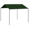 vidaXL Gazebo 4 x 4 x 2,6 m Cinzento-acastanhado Poli&eacute;ster e A&ccedil;o