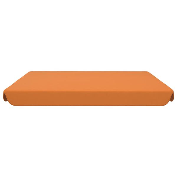 vidaXL Toldo substituição p/ baloiço de jardim terracota 192x147 cm