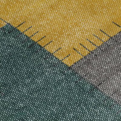 vidaXL Tapete Kilim tecido à mão 120x180 cm algodão padrão multicor