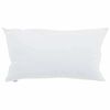 vidaXL Almofada com travesseiro 2 pcs Branco 40 x 80 cm Algod&atilde;o