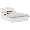 vidaXL Estrutura da Cama Branco 160 x 200 cm Derivados de Madeira