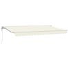 vidaXL Estrutura de Toldo Creme 400 x 200 cm