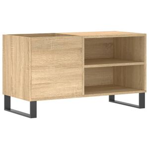 vidaXL Arm&aacute;rio p/ discos 85x38x48 cm deriv. madeira carvalho sonoma