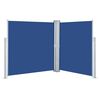 vidaXL Toldo lateral retr&aacute;til 140x600 cm azul