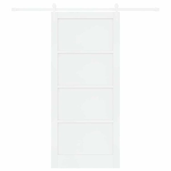 vidaXL Porta Deslizante ORKDAL Branco 93 x 211 cm