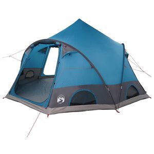 vidaXL Barraca de Domo para 4 Pessoas 4 pessoa Azul