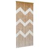 vidaXL Cortina de Porta Inseto multicolorido 200 x 90 cm Bambu