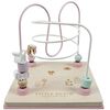 Little Dutch Cubo de atividades em madeira rosa LD4427