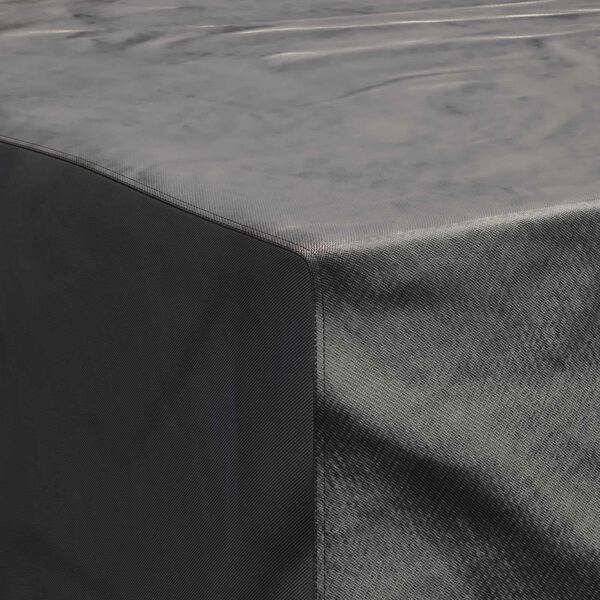 vidaXL Capa para M&oacute;veis Liso Preto 300 x 250 x 100 cm 210D