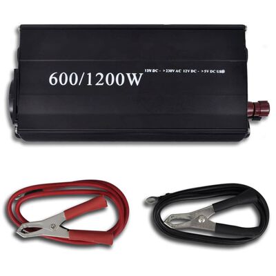 Conversor de voltagem 600-1200 W com USB