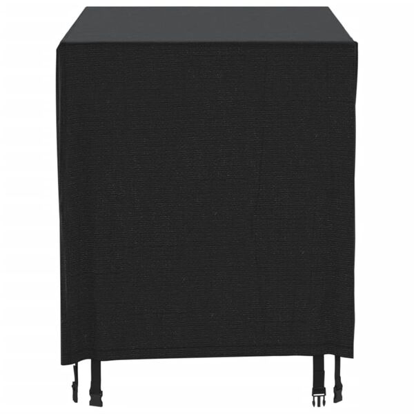vidaXL Capas m&oacute;veis de jardim 2pcs 140x70x90 cm imperme&aacute;vel 420D preto