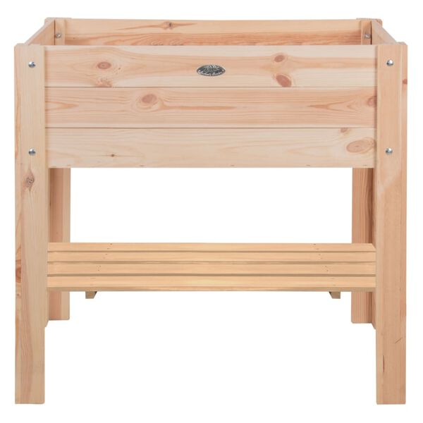 Esschert Design Canteiro elevado com pernas em L tam. S cor natural