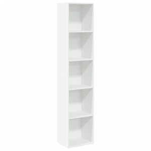 vidaXL Estante 40x30x189 cm derivados de madeira branco