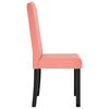 vidaXL Cadeiras de jantar 6 pcs veludo rosa
