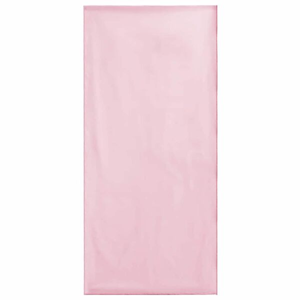 vidaXL Toalhas para Cadeiras Exteriores 2 pcs Rosa 130 x 60 cm