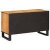 vidaXL Gabinete para TV com gaveta Castanho 80 x 33 x 46 cm