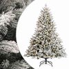 vidaXL &Aacute;rvore de Natal Articulada Artificial 120 cm 150 LED