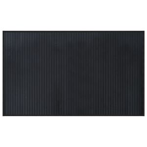vidaXL Tapete retangular 60x100 cm bambu preto