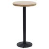 vidaXL Perna para mesa de bistrô Ø43x107 cm ferro fundido preto