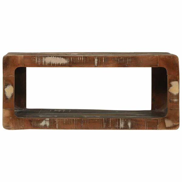 vidaXL Armário de TV Multicolor Madeira recuperada maciça