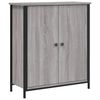 vidaXL Aparador 70x30x80 cm derivados de madeira cinzento sonoma