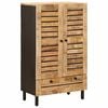 vidaXL Gabinetes de Armazenamento Natural 60 x 33 x 100 cm