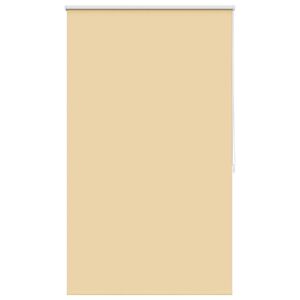 vidaXL Cortina de rolo blackout 84,4x175 cm, largura do tecido 80 cm, bege
