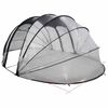 vidaXL Tenda de Piscina Domo Transparente 538 x 440 x 204 cm PVC