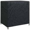 vidaXL Cobertura para baloi&ccedil;o de exterior Preto 175 x 125 x 180 cm