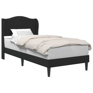 vidaXL Estrutura da Cama com cabeceira Preto 80 x 200 cm Veludo