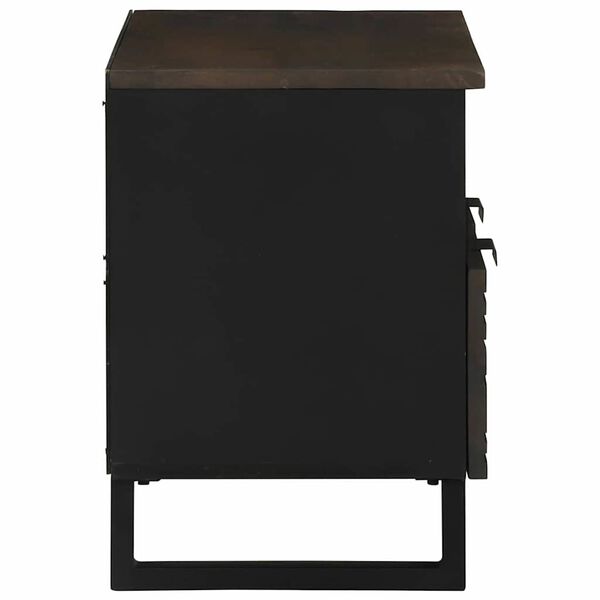 vidaXL Unidades de TV Nogueira 70 x 33 x 46 cm Madeira processada