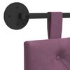 vidaXL Cabeceira Suspensa Roxo 170 x 55 x 7 cm Veludo