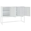 vidaXL Aparador 105x35x75 cm a&ccedil;o branco