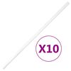 vidaXL Calhas para cabos &Oslash;20 mm 10 m PVC