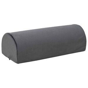 vidaXL Almofada para Descanso dos P&eacute;s Liso Cinzeto