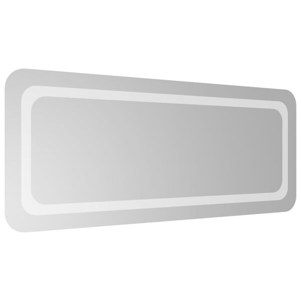 vidaXL Espelho de casa de banho com luzes LED 100x40 cm