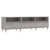 vidaXL M&oacute;vel de TV 150x30x44,5 cm derivados de madeira cinzento sonoma
