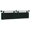vidaXL Cabeceira Suspensa Verde Escuro 210 x 55 x 5 cm Veludo