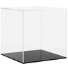 vidaXL Caixa de exposi&ccedil;&atilde;o 30x30x30 cm acr&iacute;lico transparente