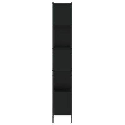 vidaXL Estante 72x28x172 cm derivados de madeira preto