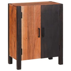 vidaXL Buffet Castanho 55 x 30 x 75 cm Madeira S&oacute;lida de Ac&aacute;cia