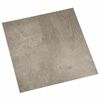 vidaXL Pranchas de Piso 5,11 m&sup2; 55 pcs PVC Marrom Escuro e Cinza