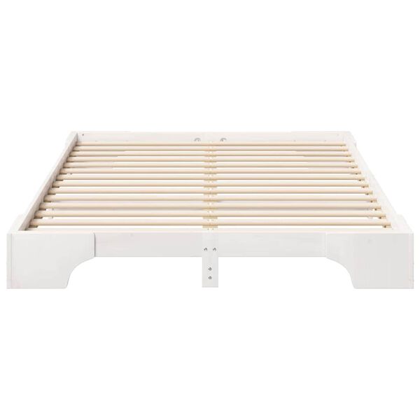 vidaXL Estrutura da Cama Branco 140 x 210 cm
