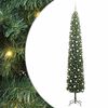 vidaXL &Aacute;rvore de Natal Artificial Verde 270 cm PVC e A&ccedil;o e Pl&aacute;stico