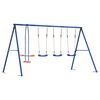 vidaXL Conjunto de Balan&ccedil;o para Exterior Multicolor 330 x 185 x 185 cm