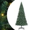 vidaXL &Aacute;rvore de Natal Artificial Pr&eacute;-iluminada com Conjunto de Bolas